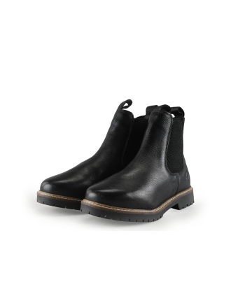 Travelin Chelsea boots Zwart 332124
 Maat 38
 
