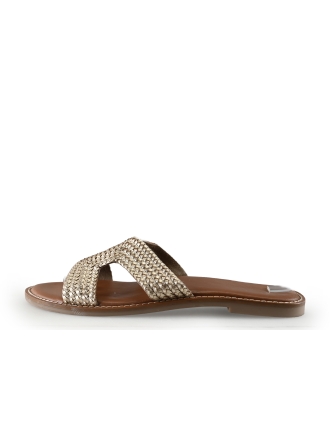 Manfield Sandalen Beige 332372
 Maat 39
 