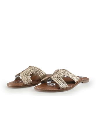 Manfield Sandalen Beige 332372
 Maat 39
 