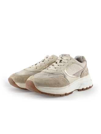 Manfield Sneakers Beige 332379
 Maat 38
 