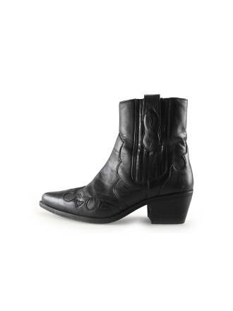 Manfield Cowboy laarzen Zwart 332385
 Maat 39
 