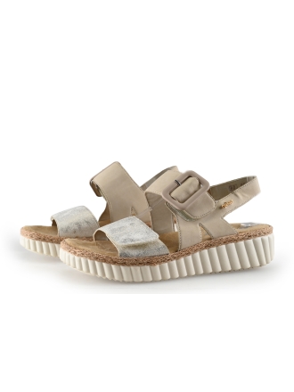 Rieker Sandalen Beige 332406
 Maat 40
 