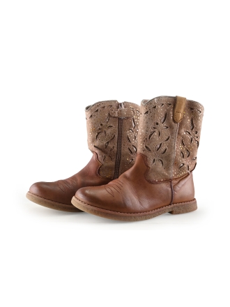 Keq Enkellaarzen Cognac 332439
 Maat 32
 