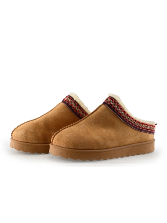 Nelson Pantoffels Cognac 332470
 Maat 39
 