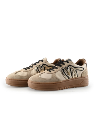 Manfield Sneakers Beige 332500
 Maat 39
 