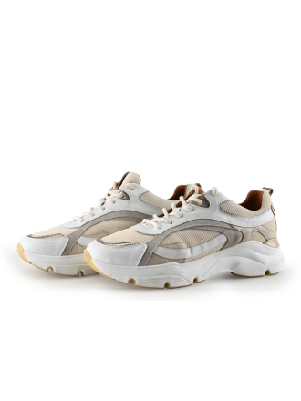 Manfield Sneakers Beige 332503
 Maat 41
 