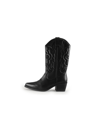 Manfield Cowboy laarzen Zwart 332562
 Maat 39
 