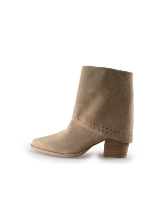 Manfield Cowboy laarzen Beige 332594
 Maat 37
 