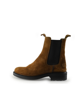 Shabbies Amsterdam Chelsea boots Cognac 332647
 Maat 38
 