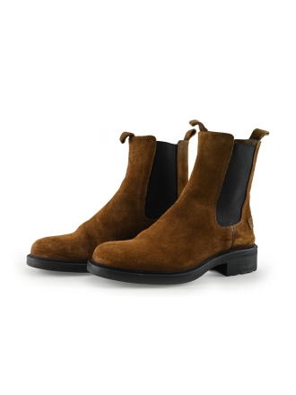 Shabbies Amsterdam Chelsea boots Cognac 332647
 Maat 38
 