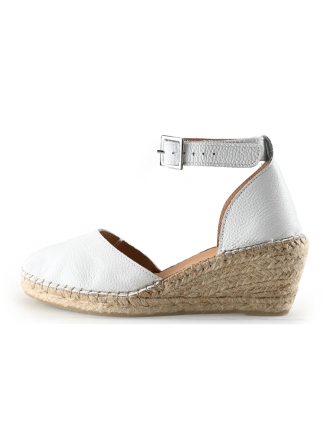 Manfield Espadrilles Wit 332752
 Maat 41
 