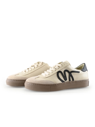 Manfield Sneakers Beige 332819
 Maat 37
 