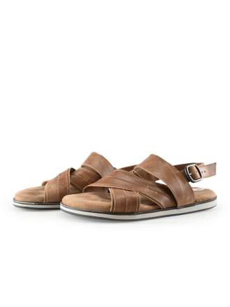 No Stress Sandalen Cognac 332834
 Maat 45
 