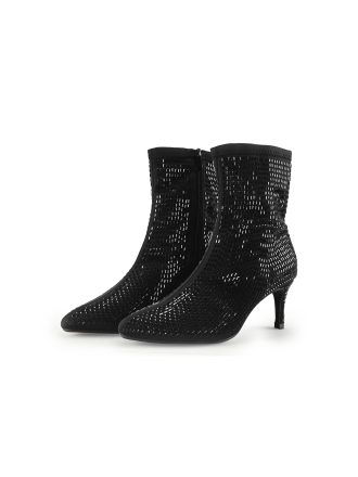 Nelson Enkellaarzen Zwart 332845
 Maat 37
 