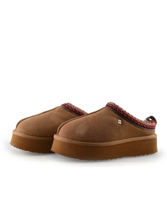 Nelson Pantoffels Cognac 332893
 Maat 38
 