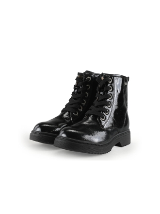 Barbarella Veterboots Zwart 333225
 Maat 33
 