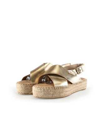 Sacha Espadrilles Goud 333291
 Maat 37
 