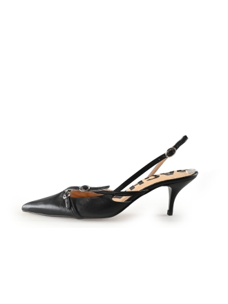 Sacha Slingbacks Zwart 333559
 Maat 37
 