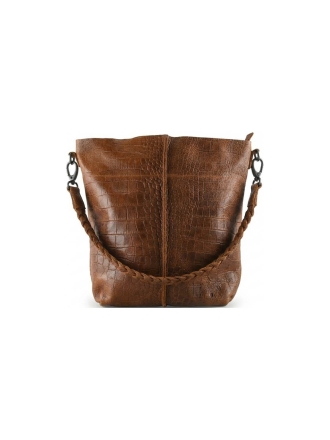 Manfield Schoudertas Cognac 333848
 Maat standaard
 