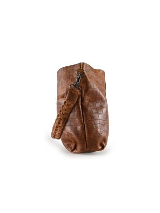 Manfield Schoudertas Cognac 333848
 Maat standaard
 