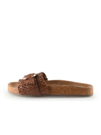 Manfield Slippers Zwart 333872
 Maat 37
 