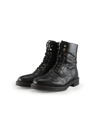 Manfield Enkellaarzen Zwart 333961
 Maat 41
 