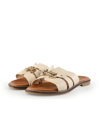 Manfield Sandalen Wit 333971
 Maat 39
 