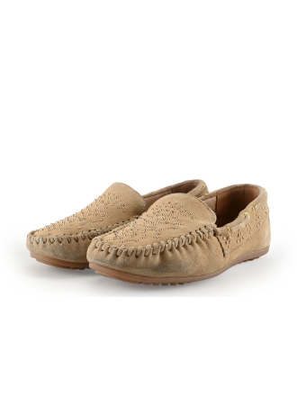 Manfield Loafers  Beige 333974
 Maat 37
 