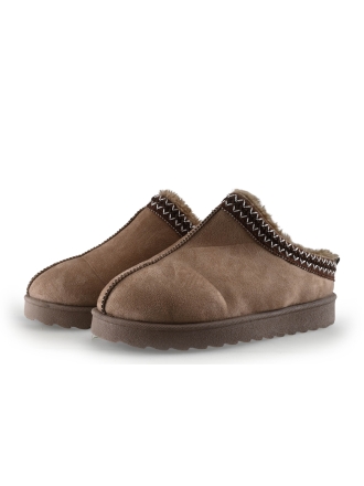 Nelson Pantoffels Bruin 334103
 Maat 40
 