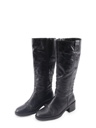 Nelson Laarzen Zwart 334142
 Maat 39
 