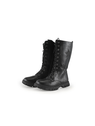Barbarella Veterboots Zwart 334212
 Maat 36
 