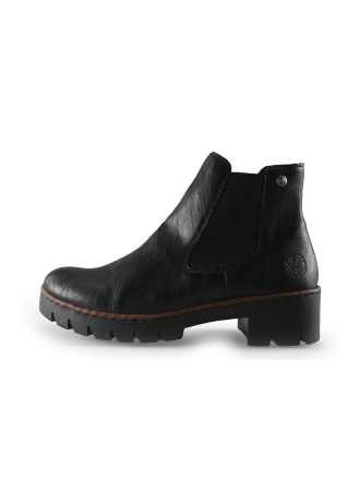 Rieker Chelsea boots Zwart 334247
 Maat 40
 
