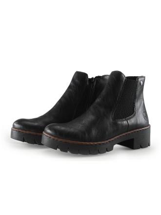 Rieker Chelsea boots Zwart 334247
 Maat 40
 