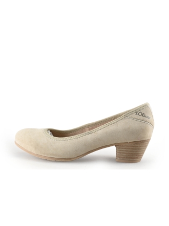 s. Oliver Pumps Beige 334441
 Maat 37
 