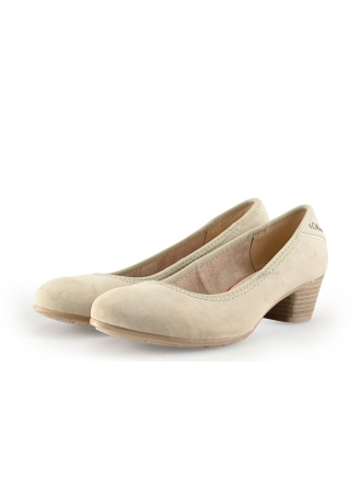 s. Oliver Pumps Beige 334441
 Maat 37
 