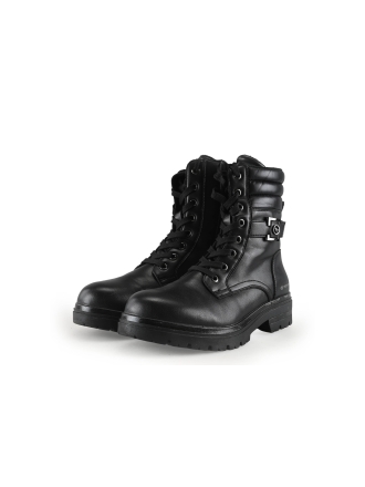 Tom Tailor Veterboots Zwart 334497
 Maat 38
 