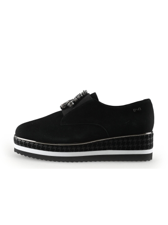 Nathan-baume Instappers Zwart 334530
 Maat 37
 