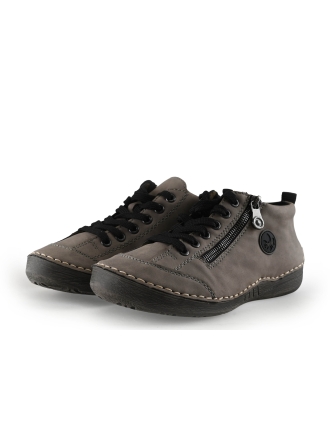 Rieker Sneakers Grijs 334600
 Maat 36
 
