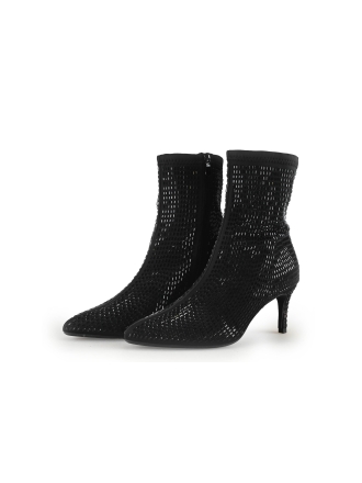 Nelson Enkellaarzen Zwart 334649
 Maat 40
 