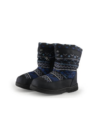 Snow fun Sneeuwlaarzen Blauw 334653
 Maat 34
 