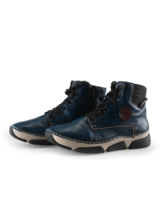 Rieker Hoge sneakers Blauw 334941
 Maat 39
 