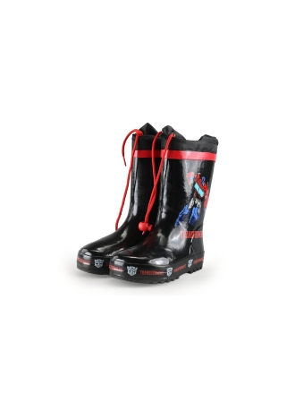 Transformers Regenlaarzen Zwart 334998
 Maat 28
 