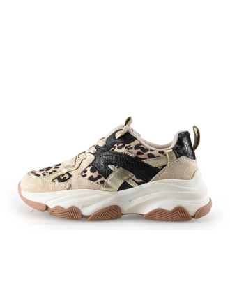 Poelman Sneakers Beige 335045
 Maat 33
 