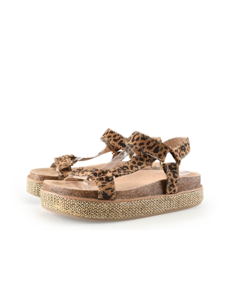 Poelman Espadrilles Bruin 335145
 Maat 39
 