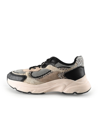 Poelman Sneakers Beige 335277
 Maat 40
 