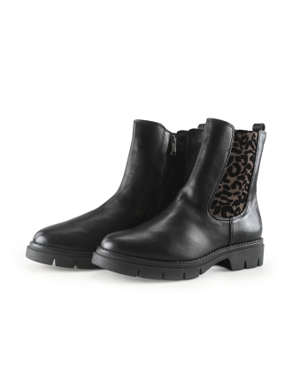 Tamaris Enkellaarzen Zwart 335350
 Maat 41
 