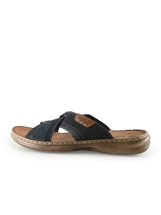 Rieker Slippers Blauw 335514
 Maat 45
 