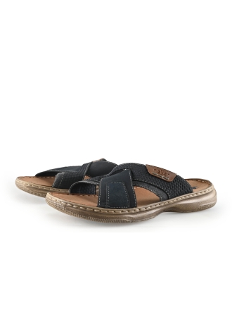 Rieker Slippers Blauw 335514
 Maat 45
 