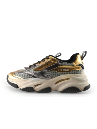 Steve Madden Sneakers Goud 335552
 Maat 38
 