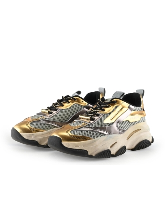 Steve Madden Sneakers Goud 335552
 Maat 38
 